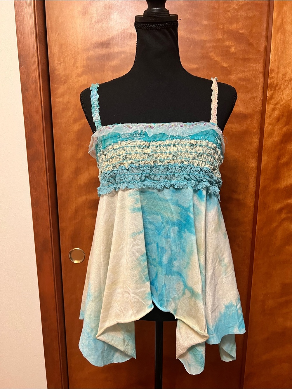 Y2K Fairy tie-dye Top